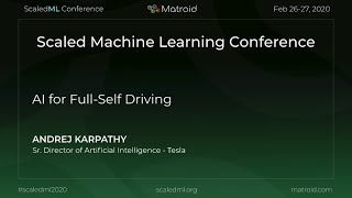 Andrej Karpathy  AI for FullSelf Driving at Tesla [upl. by Cannon]