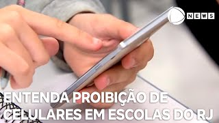 RJ proíbe uso de celulares em escolas municipais [upl. by Ative598]