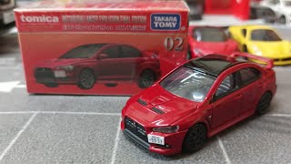 ［開箱］TOMICA PREMIUM NO02 MITSUBISHI LANCER EVOLUTION FINAL EDITION （トミカプレミアム発売紀念仕様）red [upl. by Cattima]