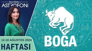 Boğa burcu haftalık burç yorumu 1218 Ağustos 2024 Astrolog Demet Baltacı astroloji burçlar haber [upl. by Nuaj]