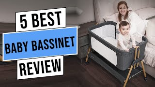 Best Baby Bassinet in 2024  Top 5 Bassinets  Review [upl. by Hawkie]