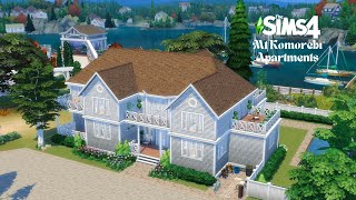 Building a Cozy Beachfront Cape Cod Family Home in Brindleton Bay  NoCC Speedbuild  The Sims 4 [upl. by Ehcsrop]