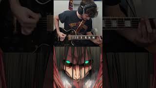 The Rumbling cover 🤘🤘🔥guitar attackontitanseason4 shingekinokyojin [upl. by Seravaj835]