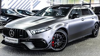 NEW MercedesAMG A45 s 2024  Full Visual Review SOUND [upl. by Devol342]