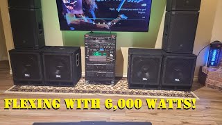 Seismic Audio 15quot Baby Tremor PADJ subwoofers modified replaced subs with Skar Audio DDX15 D4s [upl. by Sessilu]