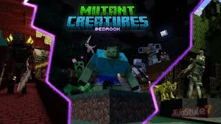 Mutant Creatures Addon 40 In Minecraft Pe [upl. by Acinomad]