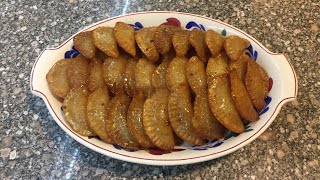 Qatayef Egyptian dessert recipe  القطيف المصرية [upl. by Korff]