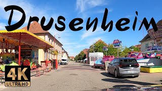 Driving tour of Drusenheim France [upl. by Ajiam571]