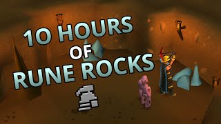 Loot From 10 Hours Of Mining Rune Rocks [upl. by Ennaitak]