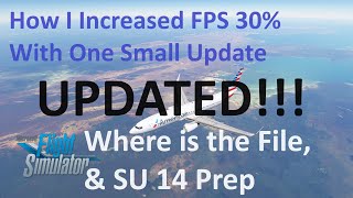 UPDATED DLSS Update 30 FPS Increase in MSFS  DX12 [upl. by Adla]