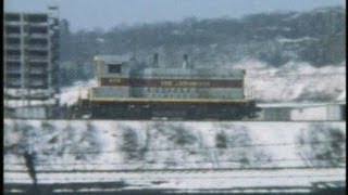 Erie Lackawanna locals hit the rails after the morning NYC commuter rush in 1976 [upl. by Fraya913]