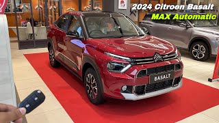 Citroen Basalt Max Automatic 2024  Citroen Basalt 2024 Top Model [upl. by Vassell813]