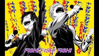 Izaya and Shizuo funny singing osakana tengaku DGS ep139 [upl. by Ynnij574]