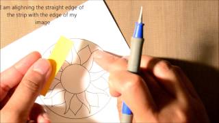 How to make Mosaic with Paper [upl. by Chaker]