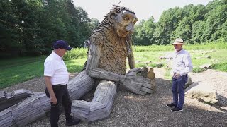 Chucks Big Adventure in Kentucky I Finding giants at Bernheim Forest [upl. by Petit]