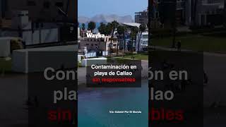 Contaminación de petróleo en playa de La Punta sin responsables [upl. by Adelice64]