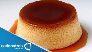 Receta para preparar flanes napolitanos Receta de flanes  Flan napolitano  Postres [upl. by Major352]