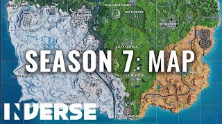 Season 7 Map Best New Fortnite Locations  Inverse [upl. by Tillford]