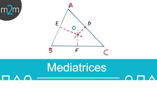 Mediatriz y la altura │ triángulo escaleno [upl. by Maire349]