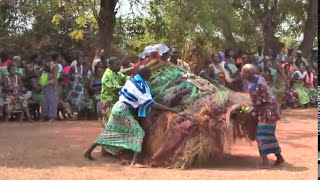 Travel Memories Togo zangbeto and dancers n°3 [upl. by Ahsieyt]