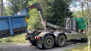 Köp Lastväxlare Volvo FM9 6X2 med flak på Klaravik [upl. by Ahsoj744]