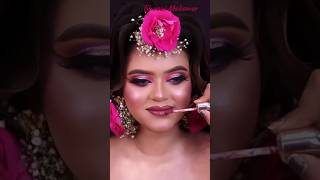 professional makeup artist  natural bridal makeup  indian makeup artist  shorts viralvideo [upl. by Leupold]