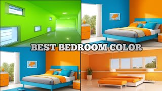 Best bedroom color combination  two color combination for wall [upl. by Ocnarfnaig]