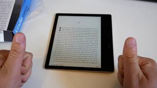 Amazon Kindle Oasis Review  English 4K [upl. by Ellertal]