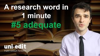 ADEQUATE definition ADEQUATE pronunciation ADEQUATE in a sentence ADEQUATE meaning [upl. by Arehahs120]