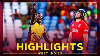 9 To Win off 6 Balls  Highlights  West Indies v England  5th T20I [upl. by Assilat101]