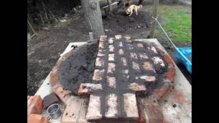 CONSTRUCCION HORNO DE BARRO Y LADRILLOS woodfired oven with mud [upl. by Nell]