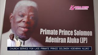 Popular Lagos MOG Primate Solomon Aluko was laid to rest in his hometown Ilesha Osun state [upl. by Boffa689]