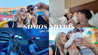 24 horas siendo novios VLOG [upl. by Einram574]