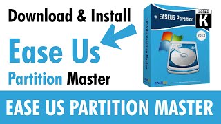 EaseUS Partition Master  Downloading amp Installation Method  100  Working [upl. by Chabot]