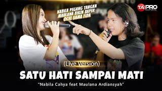 MaulanaArdiansyah Ft Nabila Cahya  Satu Hati Sampai Mati Official Music Video [upl. by Coniah]