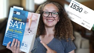 How I Got a 1500 on the SAT  ONE WEEK Study Plan Prep Tips [upl. by Arand]