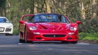 Ferrari F50 Pure V12 Sound  Tunnels  Ride  Chase  SCD Rides [upl. by Lissy882]