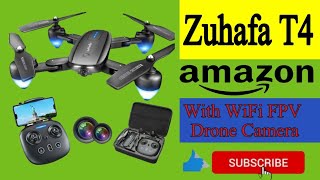 Best 2020 Zuhafa Drone Camera Foldable Drone with 1080P HD Camera APP ControlDouble Camera [upl. by Rehpitsirhc]