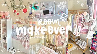 cozy room makeover ☁️🌿 ikea aliexpress haul building  decorating [upl. by Aivin]