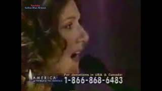 Celine Dion  God bless America Tribute to Heroes 2001 TV [upl. by Dambro]