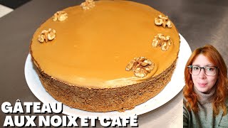 Gâteau aux noix et au café moelleux et facile  gâteau grenoblois [upl. by Norreht]