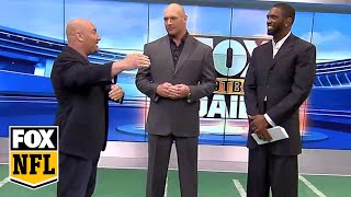 Urlacher and Moss talk fines [upl. by Stauffer]