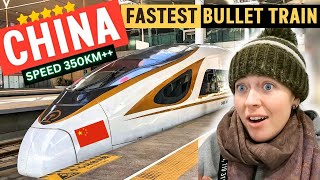 FIRST TIME on WORLDS FASTEST Bullet Train from Beijing China 🇨🇳 [upl. by Aural]