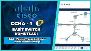 255  Packet Tracer Configure Initial Switch Settings  Türkçe ÇÖZÜM [upl. by Gibson279]