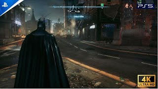 Batman Arkham Knight PS5 4K HDR Gameplay  Full Game [upl. by Susanetta]