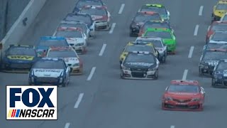 Talladega crash upsets Ryan Newman  Aarons 499  2013 [upl. by Brenn]