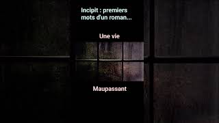 Extrait 1 Une vie  Maupassant [upl. by Nylrebmik306]