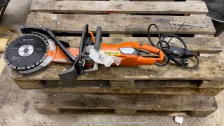 Husqvarna 4000 CutNBreak Cutting and cleaning [upl. by Reginald]