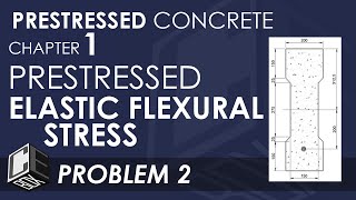 Prestressed Concrete Chapter 1 Principles of Prestressed Concrete Problem 2 PH [upl. by Yeaton363]