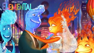 Elemental 2 Movie Scene The wedding of Wade 💧 and Ember 🔥 in Elemental 2 Movie Cool Stuff Edits [upl. by Merline790]